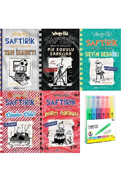 Epsilon Yayınevi Saftirik Greg'in Günlüğü 16-17-18-19-20 / 5 Kitap Set (KALEM...