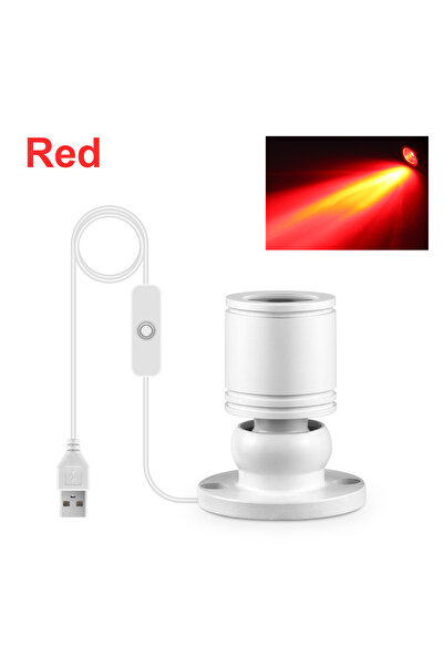 Choice White Body Red Colorful Led Spotlight USB 5V Mini Ceiling Spot 1W Show...