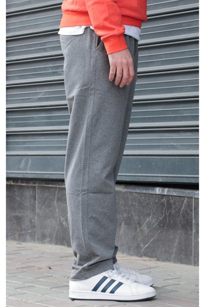 green poll Men's Dark Gray Relaxed Fit Summer Sweatpants