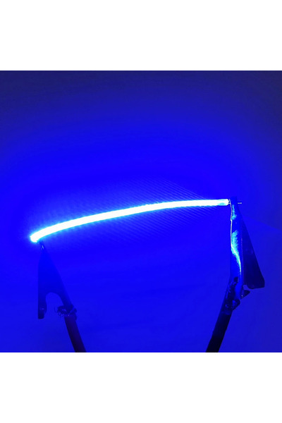 Choice 5 قطع من خيوط LED المرنة الزرقاء بطول 300 مم، تعمل بجهد 3 فولت تيار مس...