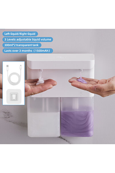 Choice غسالة أطباق أوتوماتيكية جديدة مزودة بمستشعر سائل، رأس مزدوج، معقم لليد...