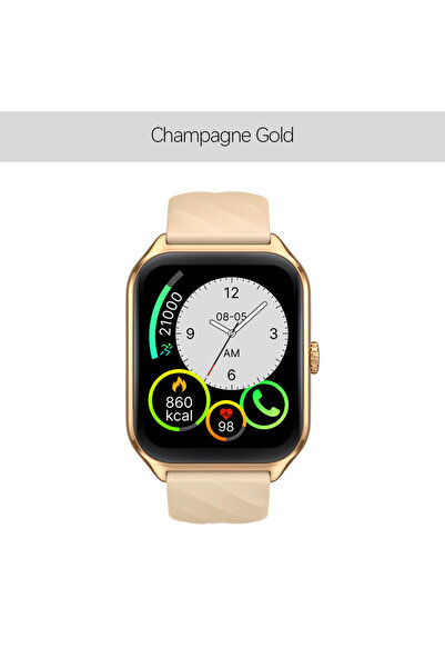 Choice Champagne Gold Zeblaze GTS 4 Voice Calling Smart Watch 1.94" HD AMOLED...