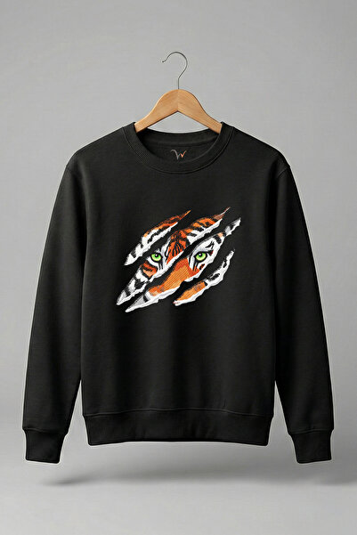 WİDİ Σχέδιο με αποτύπωμα ποδιού τίγρης, τυπωμένο με μοτίβο τίγρης, 100% βαμβά...