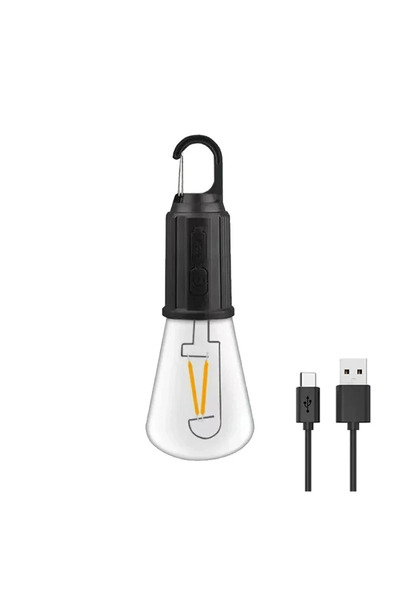 Choice مصابيح تخييم تعمل بالطاقة الشمسية LED من النوع 2 بمنفذ USB، قابلة لإعا...