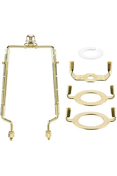 Choice brass 7 8 9 10 inch Lamp Shade Harp Holder,Fit both Standard Lamp Rod ...