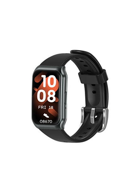 Choice ساعة ذكية سوداء من سيمسون لاب متوافقة مع Fit3، تدعم الاتصال عبر البلوت...