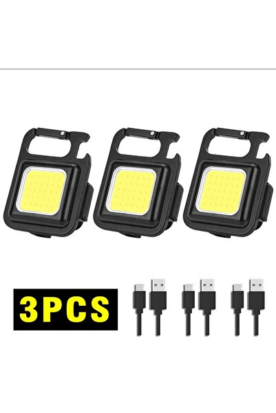 Choice 3 قطع من مصابيح المفاتيح المغناطيسية الصغيرة المحمولة متعددة الوظائف ل...