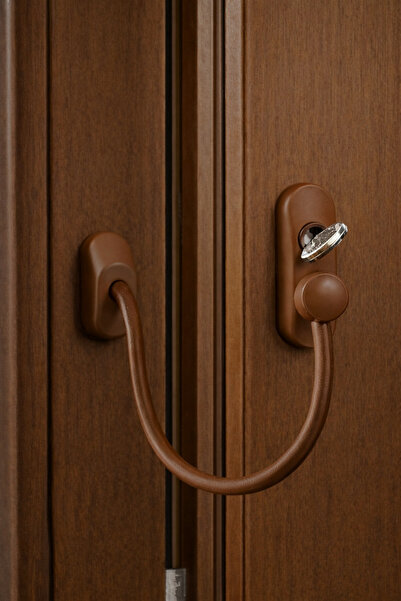 dogalpen DoğalPen Çocuk Kilidi & Hırsız Emniyeti Pencere Kapı Kilidi Anahtarl...