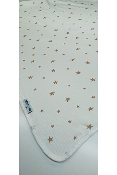 minnakya Cotton Single Layer Piping Combed Cotton Newborn Baby Blanket Stroll...