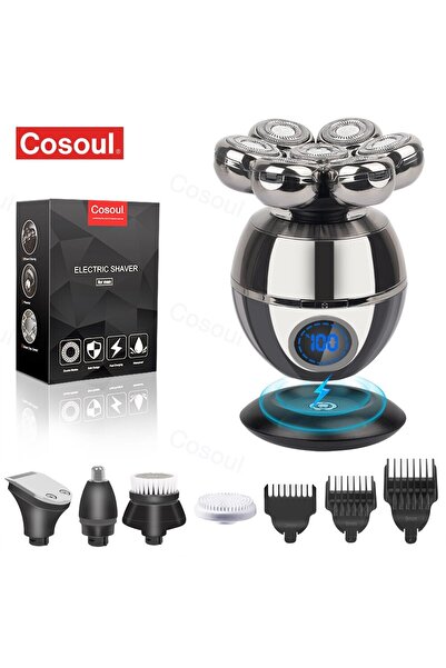 Choice Cosoul Shaver Shaver for Men Electric Shaver Bald Head Shaver 5 in 1 H...