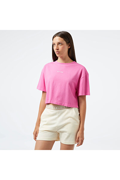 United 4 UNITED4 Essentials Kadın Pembe Crop
