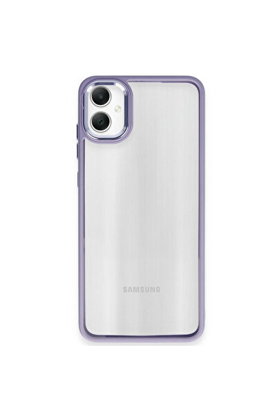 eco port حافظة سامسونج جالاكسي A05 من السيليكون - ليلك