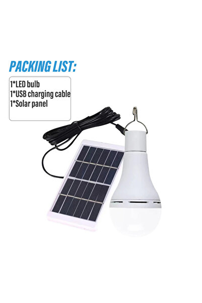 Choice قائمة محتويات العبوة: مصباح LED يعمل بالطاقة الشمسية، لمبة شمسية خارجي...