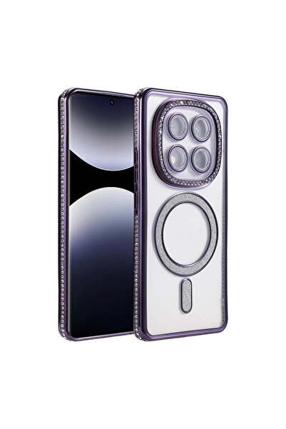 eco port حافظة ريدمي نوت 14 برو 4G جوكي سيملي ماجنيتيكسيف - أرجواني غامق