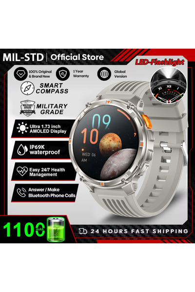 Choice ساعة ذكية جديدة من طراز T-Rex3 Ultra مزودة ببطارية كبيرة سعة 1100 مللي...