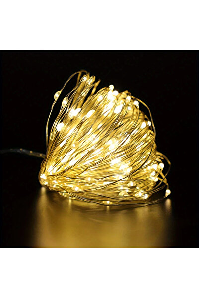 Choice سلسلة إضاءة LED بيضاء دافئة بطول 10 أمتار، قطعة واحدة، 10/50/100 مصباح...