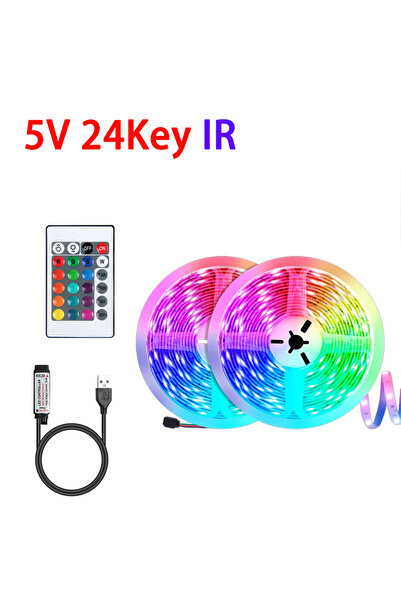 Choice33 شريط إضاءة LED بطول 20 مترًا، غير مقاوم للماء، يعمل بالأشعة تحت الحم...