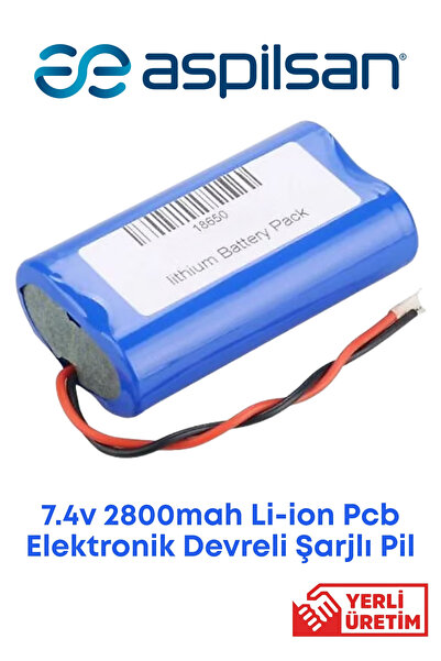 EnerjiStar 7.4v 2800mah Li-on Bms devreli pil