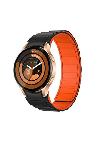 COLMI ساعة ذكية ذهبية مغناطيسية i28 Ultra بتقنية الذكاء الاصطناعي، شاشة AMOLE...