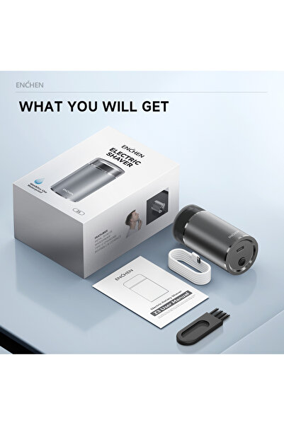 Choice ماكينة حلاقة صغيرة Z3 ENCEN Z3 مزودة بشبكة شفرات منحنية ثلاثية المسارا...