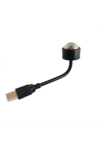 Choice Black Car Mini LED Roof Star Night Light Projector Atmosphere Lamp USB...