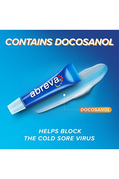 Abreva Cold Sore Med Size .07 Cold Sore Treatment Cream