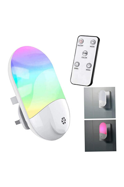 Choice EU Dimmable RGB LED Night Light, LED Plug-in Night Light RGB Touch/Rem...