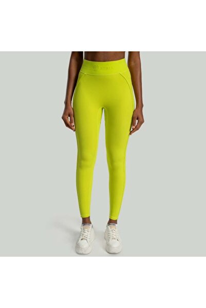 GymBeam Colanți Lunar pentru femei, culoare Chartreuse - STRIX