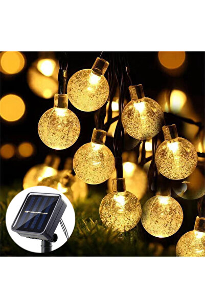 Choice5 سلسلة إضاءة خارجية تعمل بالطاقة الشمسية، مكونة من 5 أمتار و20 مصباح L...