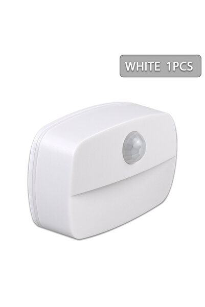 Choice 1PCS Cold White LED Night Light with Motion Sensor Cabinet Lamp Wirele...