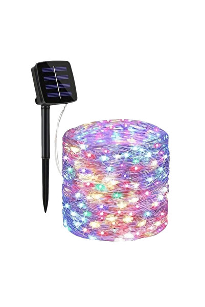 Choice 7M 50LED Color Outdoor Solar Fairy Lights Halloween Festoon 8Modes Cop...
