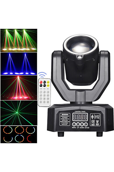 choice2 US Plug Mini 4 IN1 Beam Effect Super Moving Head Light With Laser Sta...