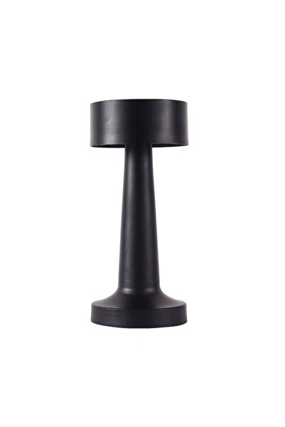 Choice مصباح طاولة أسود بتصميم كلاسيكي، بلمسة معدنية، مناسب لتزيين طاولات الم...