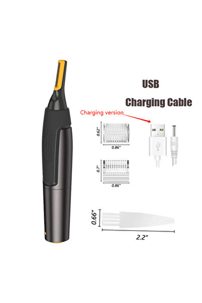 Choice ماكينة حلاقة متعددة الوظائف جديدة باللون الأخضر، للأنف والحواجب والسوا...