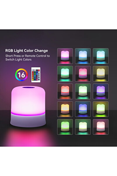 Choice RGB High Traffic & Premium Rechargeable LED Night Light - Remote Contr...