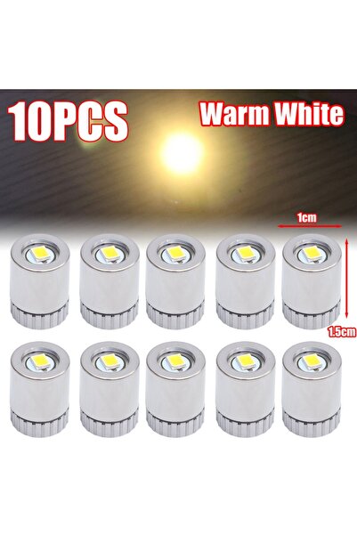 Choice 10 قطع من مصابيح LED صغيرة جديدة تعمل بالبطارية، بيضاء دافئة، ألعاب إل...