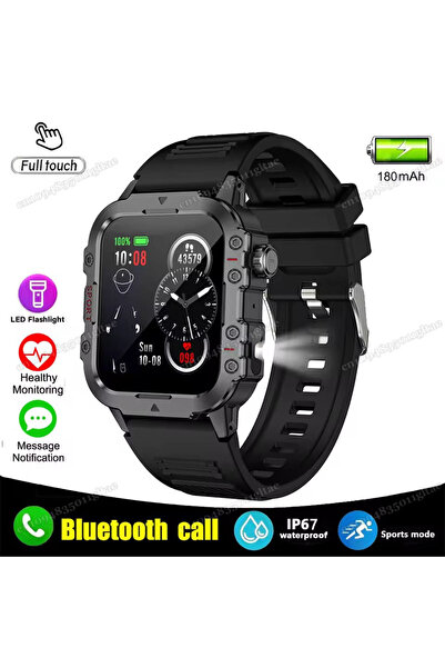 Choice ساعة ذكية سوداء جديدة لعام 2025، للرجال والنساء، مزودة بنظام تحديد الم...