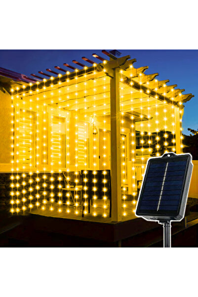 Choice أضواء ستائر شمسية دافئة 600/300/200/100 مصباح LED، 6MX3M-600LEDS، أضوا...