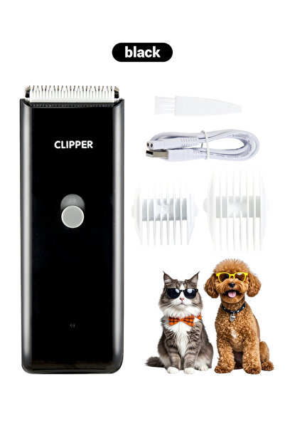 Choice ماكينة حلاقة شعر الكلاب السوداء الكهربائية، ماكينة تشذيب شعر الحيوانات...