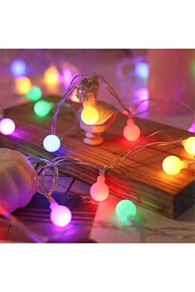 Choice 1.5M 10LEDs-Battery Multicolor Small Ball Fairy Lights Globe String Li...
