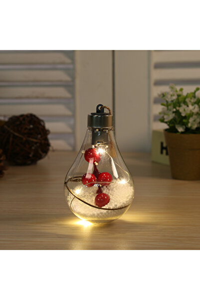 Choice A style 1Pc Christmas LED Bulb Decorative Hanging Light Christmas Orna...