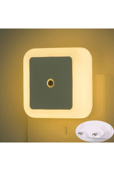 Choice 4Pack Warm White-EU 1/2/4Pack LED Night Lights Plug Into Wall Mini Squ...
