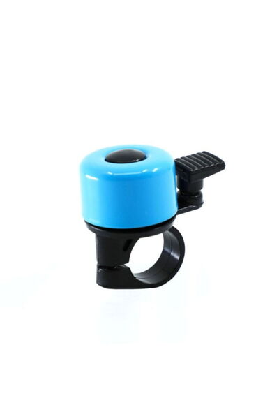 Crazy Safety Bicycle bell, aluminum and durable plastic bell, Blue