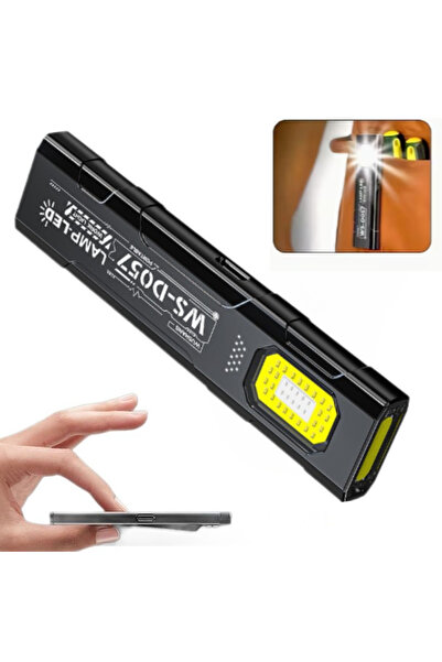 Choice مصباح يدوي LED قابل لإعادة الشحن D507، يُعلق على سلسلة المفاتيح، بقوة ...