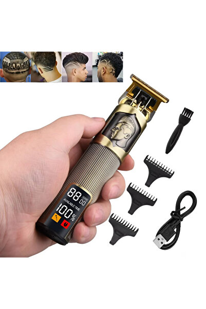 Choice 068- ماكينة حلاقة الشعر الكلاسيكية هاندسوم بوي T9 للرجال، طقم تشذيب ال...