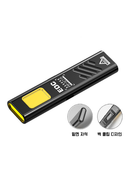 Choice مصباح يدوي صغير LED بخمسة مستويات إضاءة قابلة للتعديل، مزود بمصدرين لل...