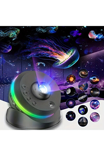 Choice black 13-in-1 Ultra HD Meteor for galaxy Projector Lamp, 4K HD Solar S...