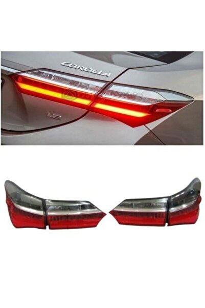 Depo مصابيح خلفية لسيارة تويوتا كورولا من 2014 إلى 2019