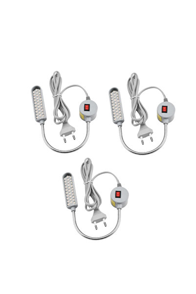 Choice1 3pcs EU Plug 3pcs AC110V/220V LED Industrial Sewing Machine Lighting ...