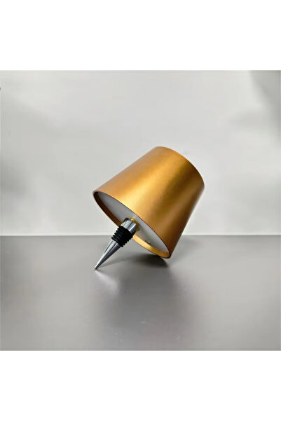 Choice مصباح طاولة لاسلكي LED على شكل زجاجة نبيذ ذهبية قابلة للتغيير، بثلاثة ...